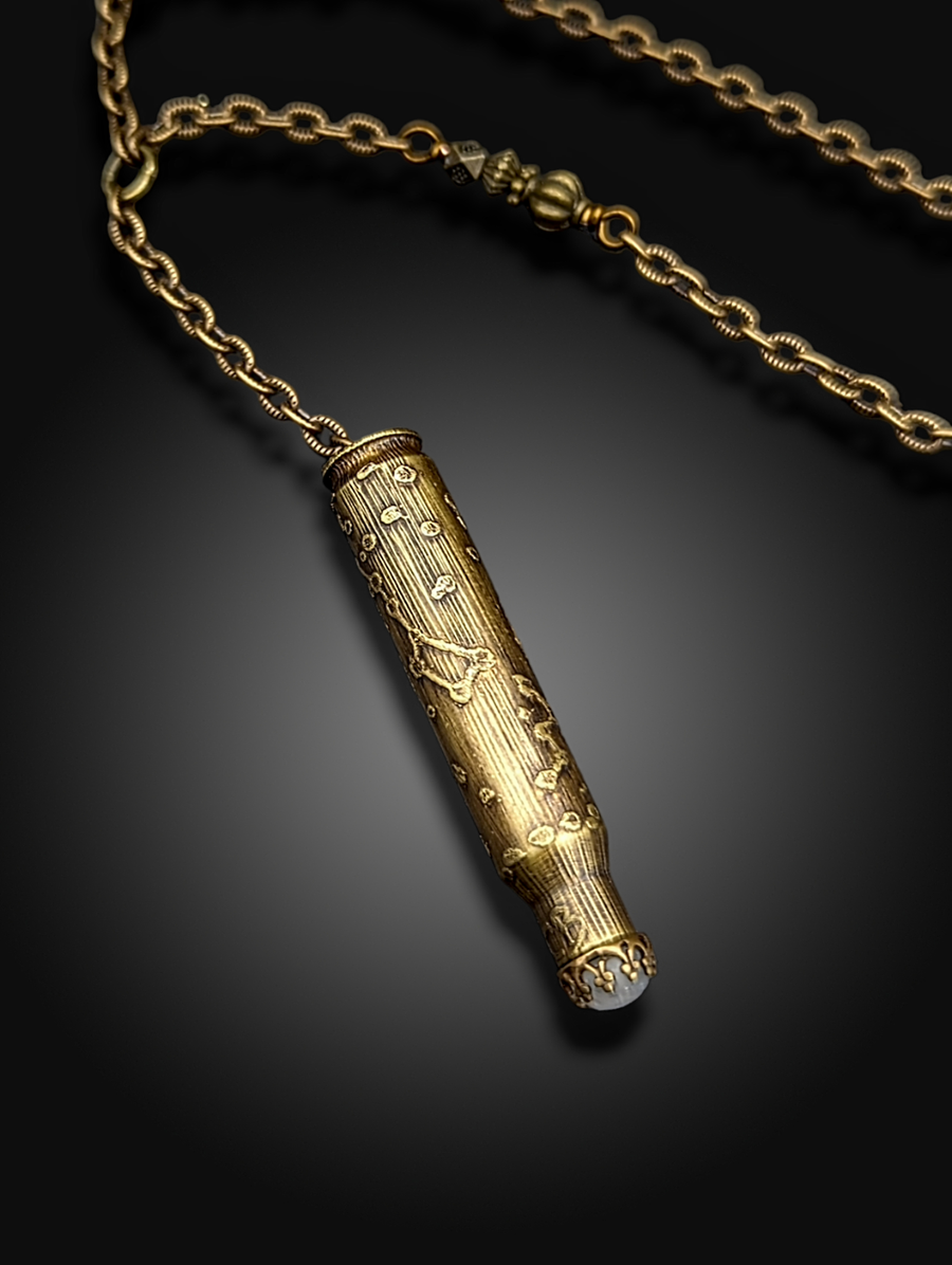 Message In A Bullet Necklace - Secret Message Design (I Am Magic)