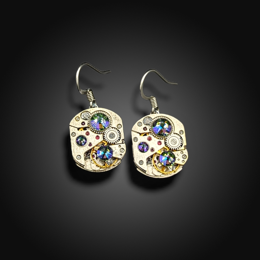 Watch Movement Earrings