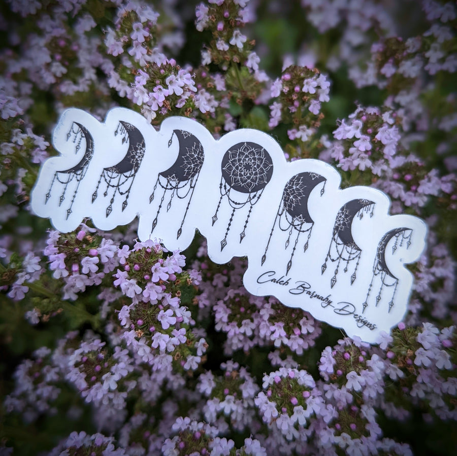 Dreamy Moon Phase Sticker